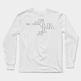 Method Long Sleeve T-Shirt